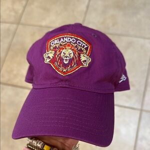 New Era Orlando City SC Soccer Club Jersey Hook Adjustable Baseball Hat Cap